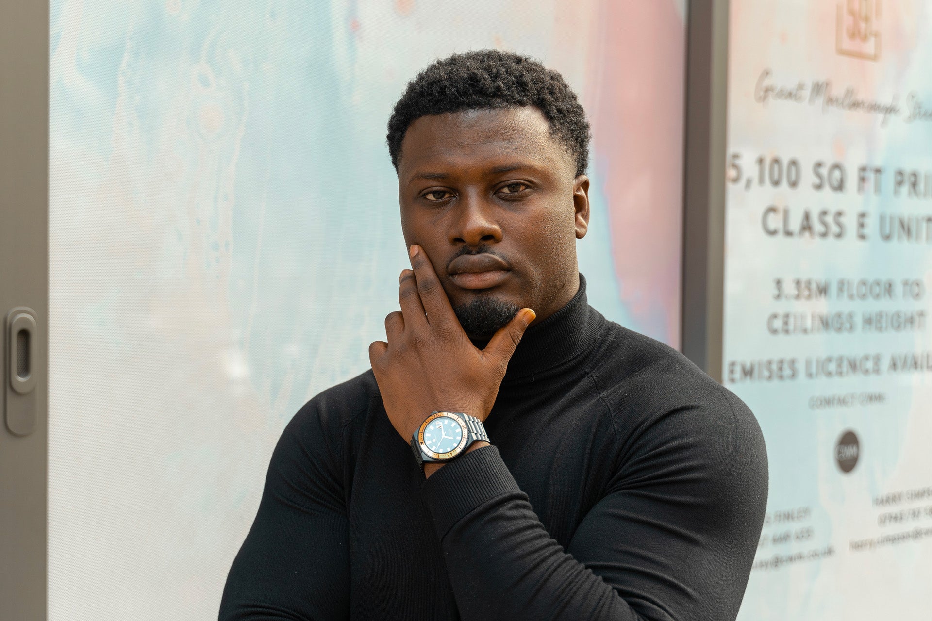 Telvin Gyamfi launches new watch line crafted with excellence