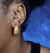 SUPER DIVA JEWELLERY - Croissant Earrings