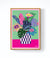 IJAN TOLA IN BLOOM FLORAL WALL ART PRINT A4