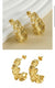 SUPER DIVA JEWELLERY - Gold Leaf Earrings