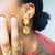 SUPER DIVA JEWELLERY - Gold Stud Earrings