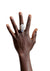 Aṣọ Iyoba Idia Mask Ring - (Unisex and Adjustable)