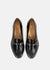 MOKKAH - Rosie - Unisex - Black Leather Loafer in Wide Fit
