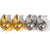 SUPER DIVA JEWELLERY - Teja Pear Drop Gold Earrings