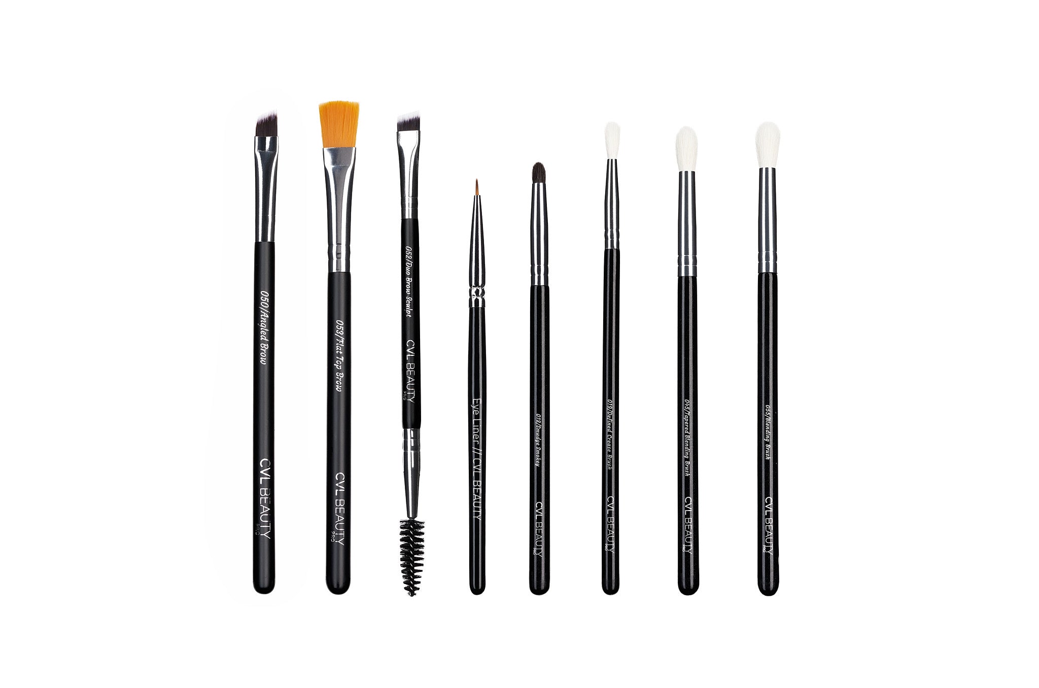 CVL Beauty By Valerie Lawson - Complete Eye Brush Set ( 8 Brushes )